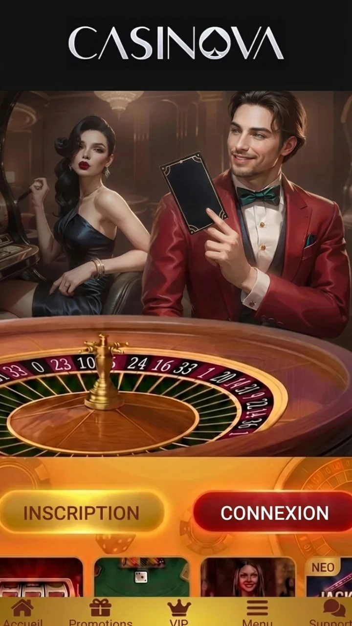Casinova Casino mobile app